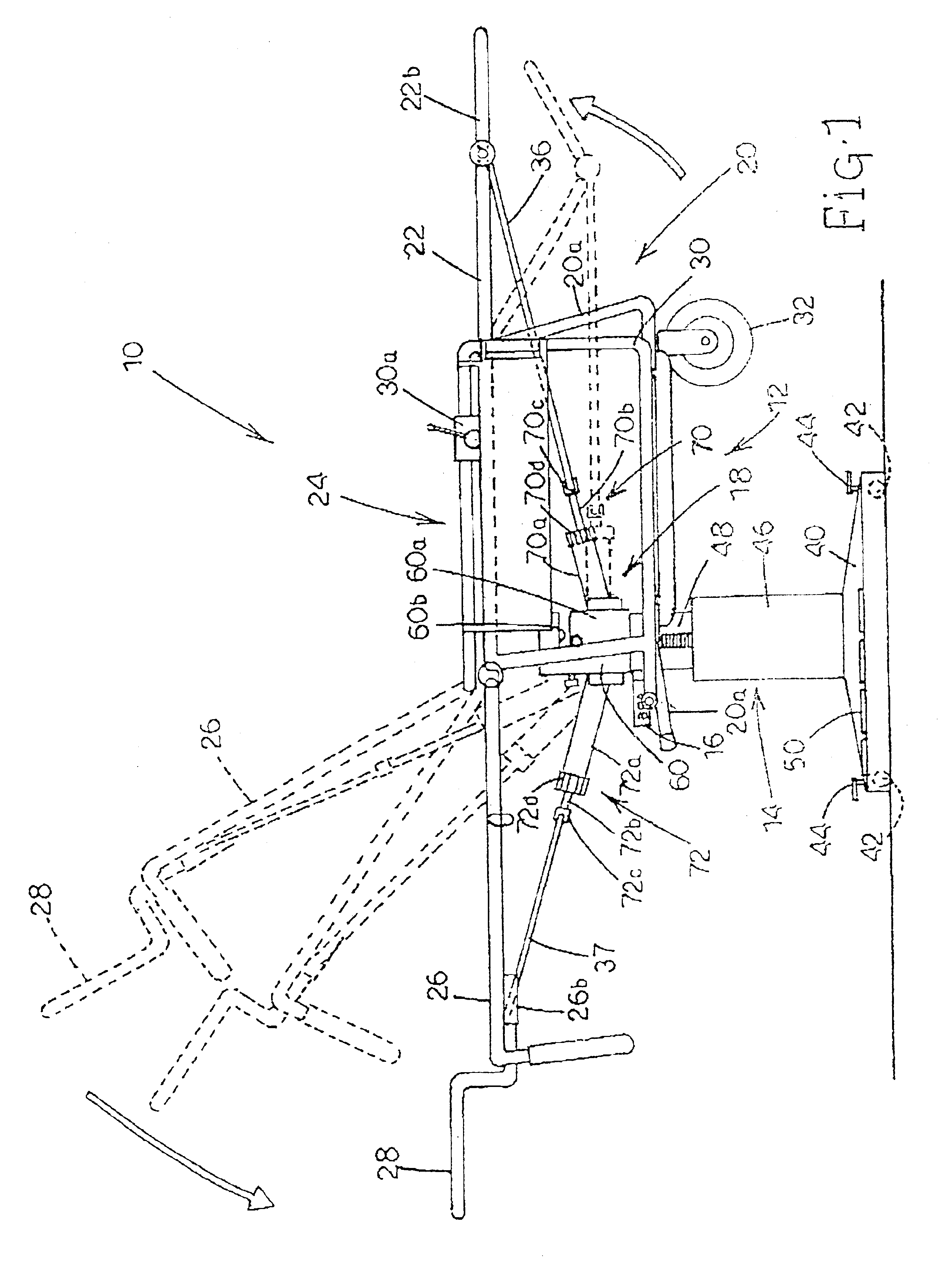 Convertible wheelchair and separate lift module for connecting to and elevating the wheelchair