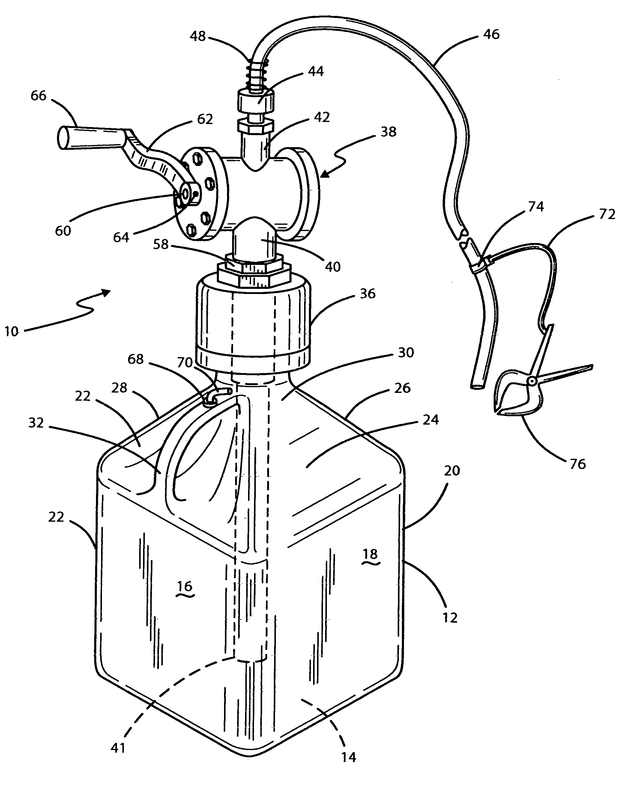 Fluid transfer system