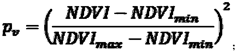 Landsat8 remote sensing ground surface temperature inversion method