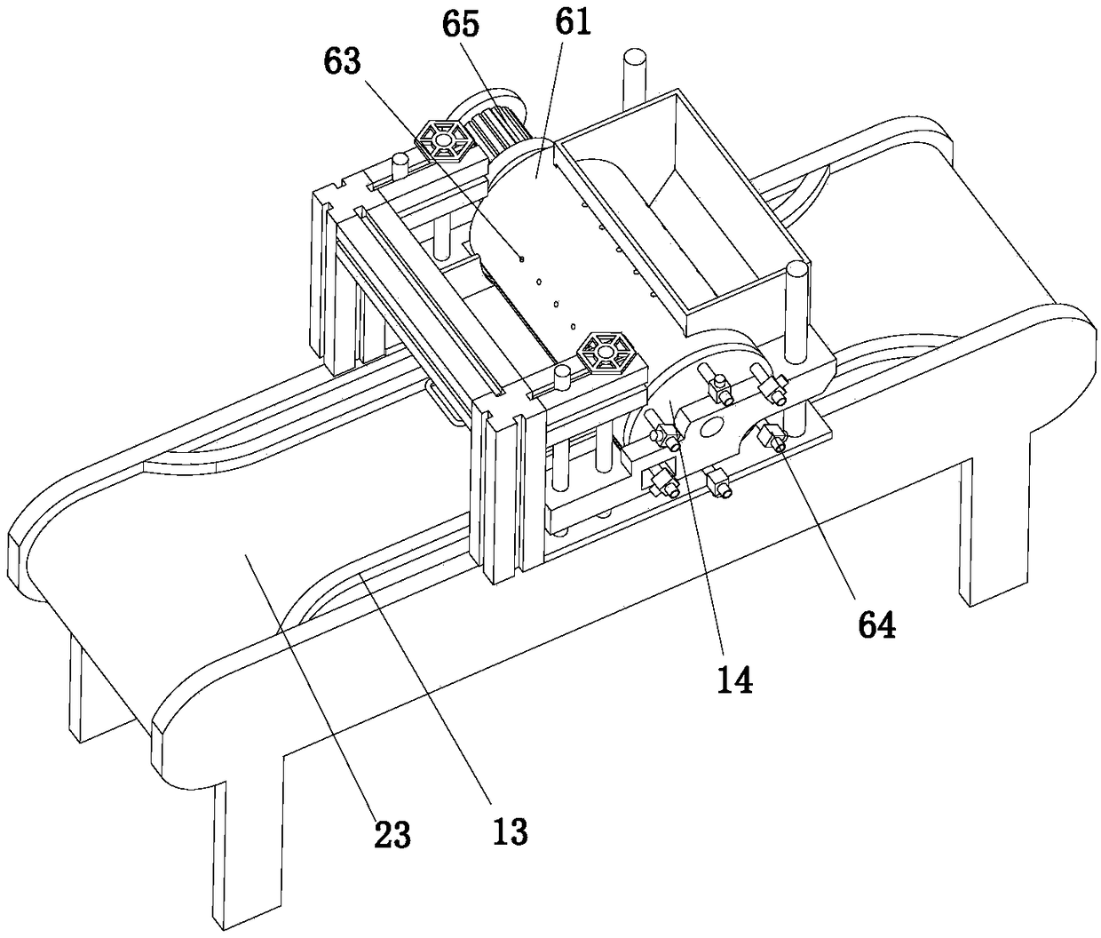 Accurate seed dropping device for vegetable seedling culture