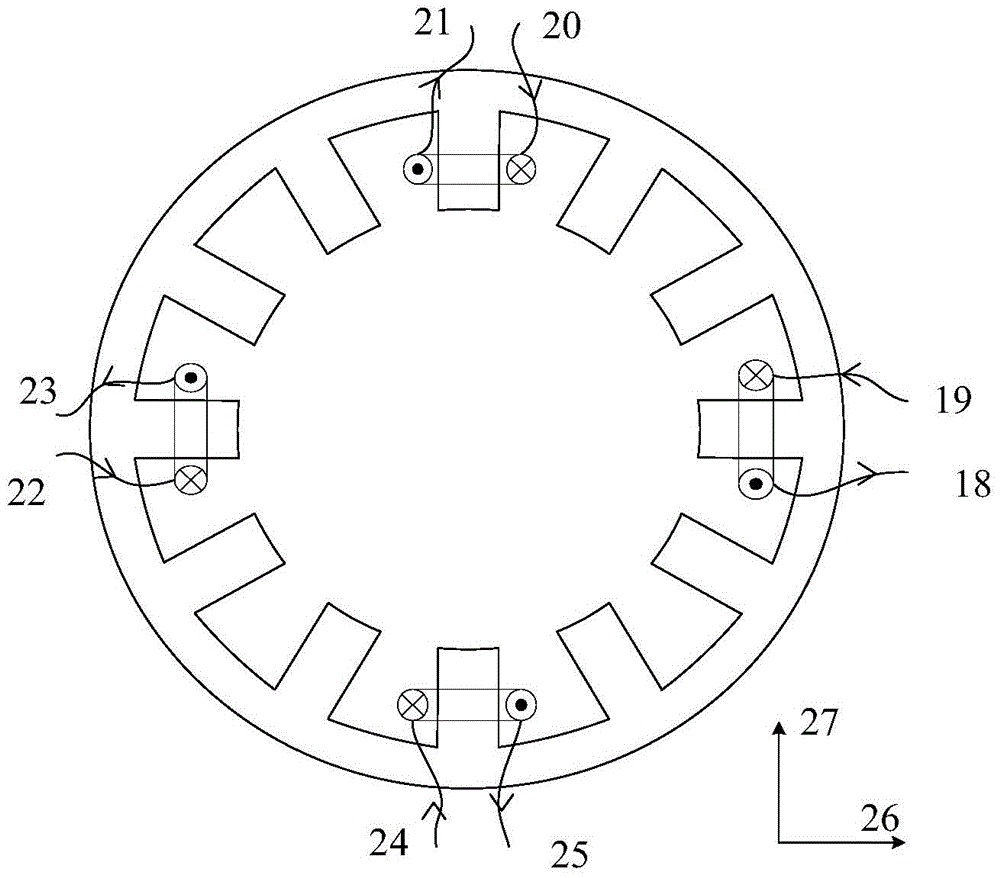 A permanent magnet bias hybrid magnetic bearing switched reluctance motor