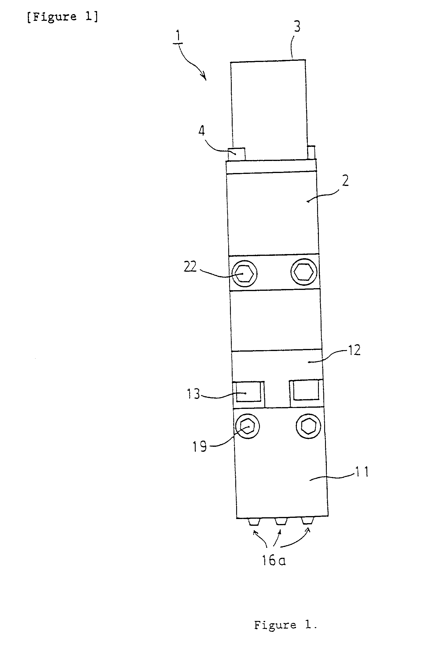 Device and method for applying adhesive to materials such as strands