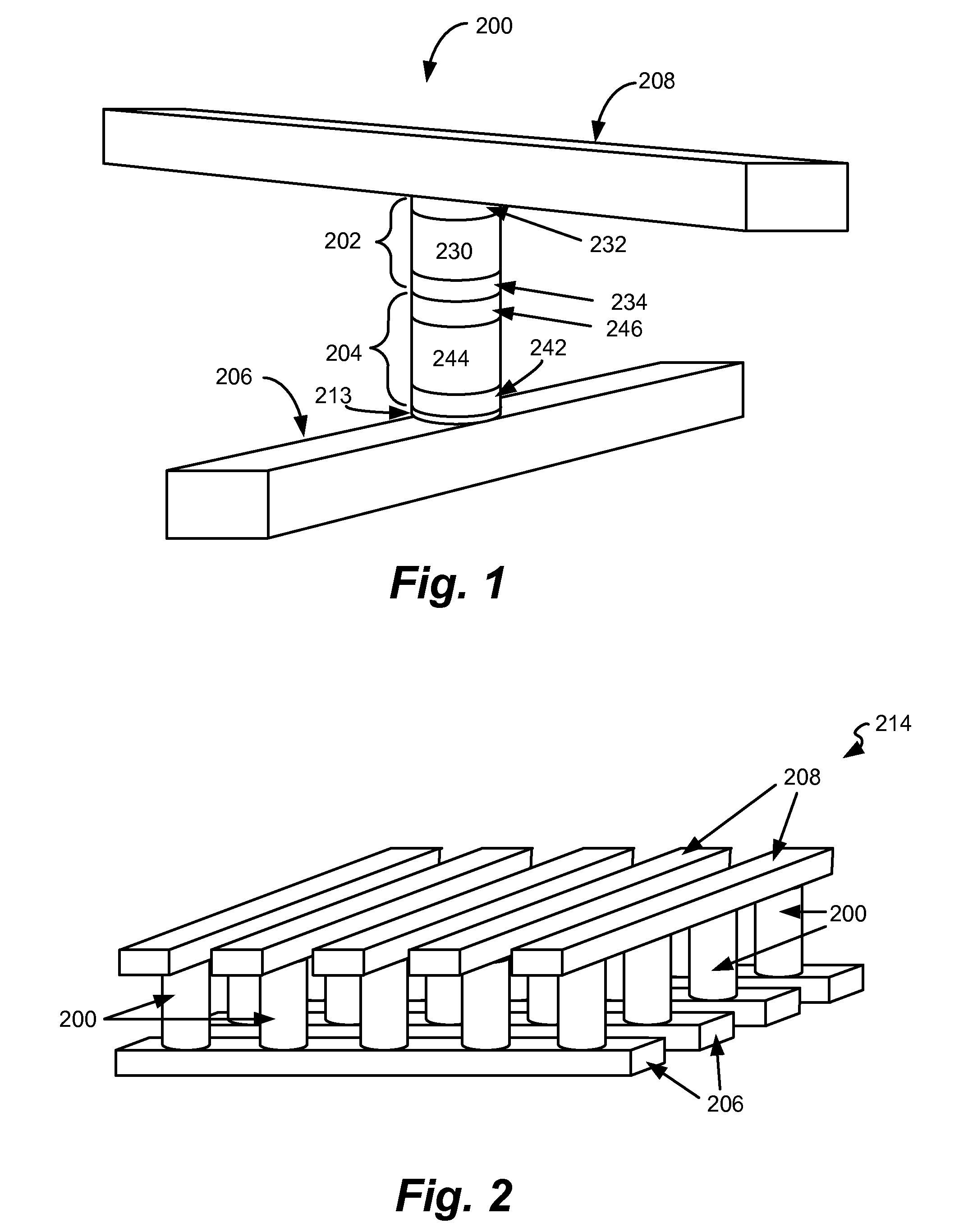 Programming reversible resistance switching elements