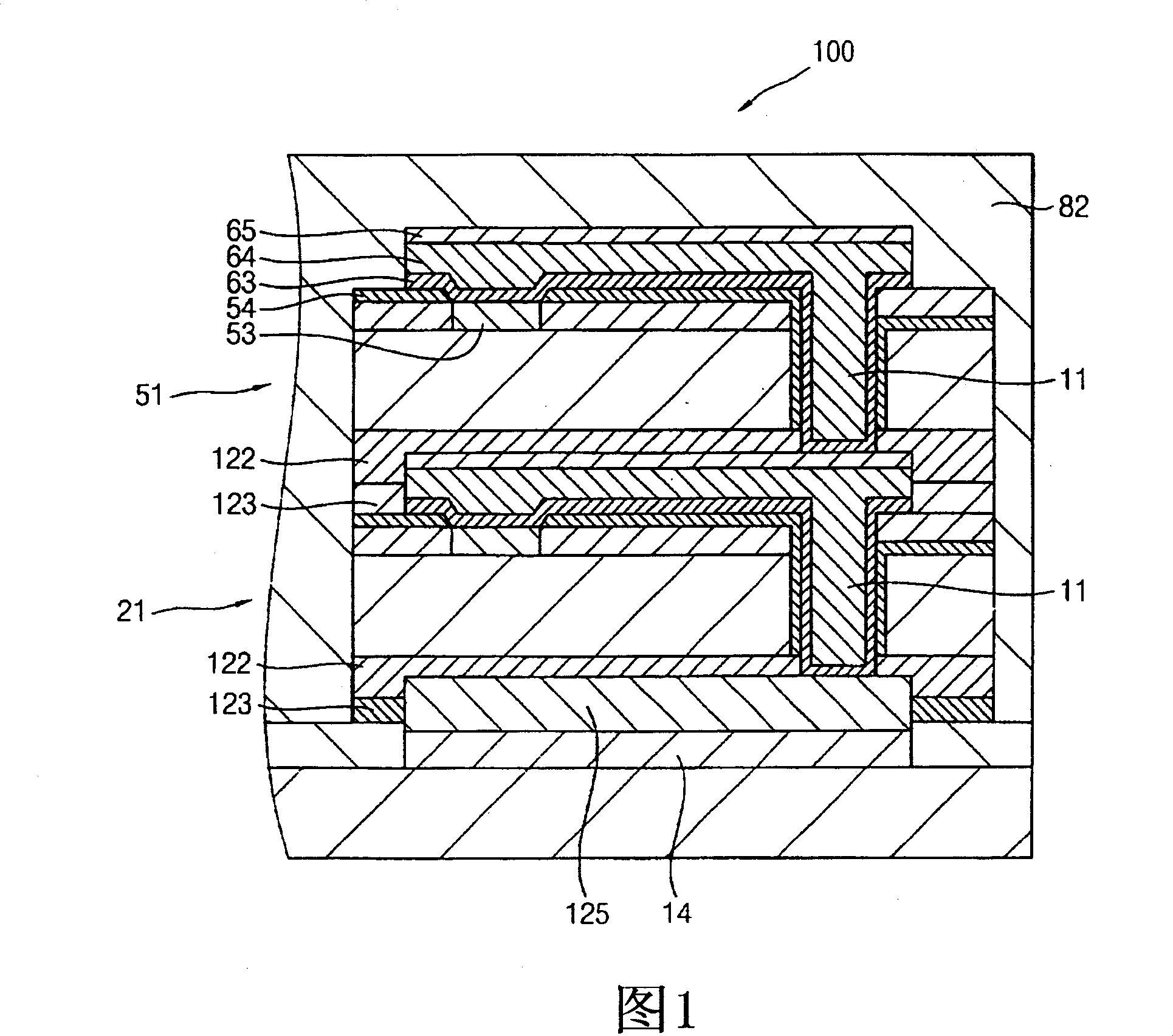 Stacked chip package using warp-proof insulative material and method of manufacturing the same