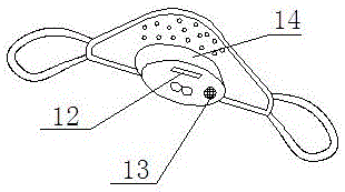 Multi-channel pharynx oralis breathing device for anesthesia department