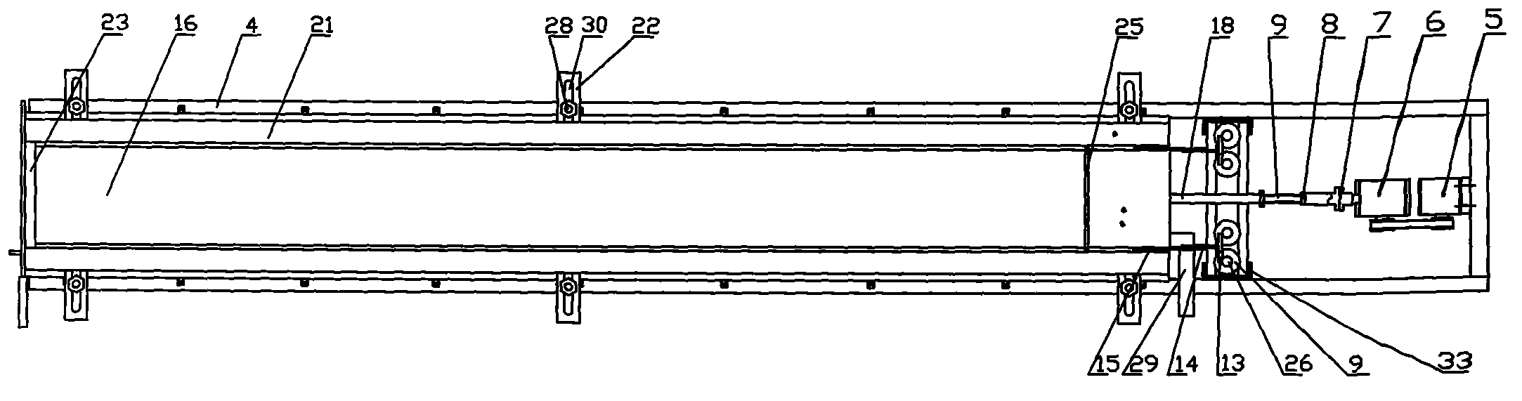 Molding equipment capable of manufacturing cement flues with various sizes