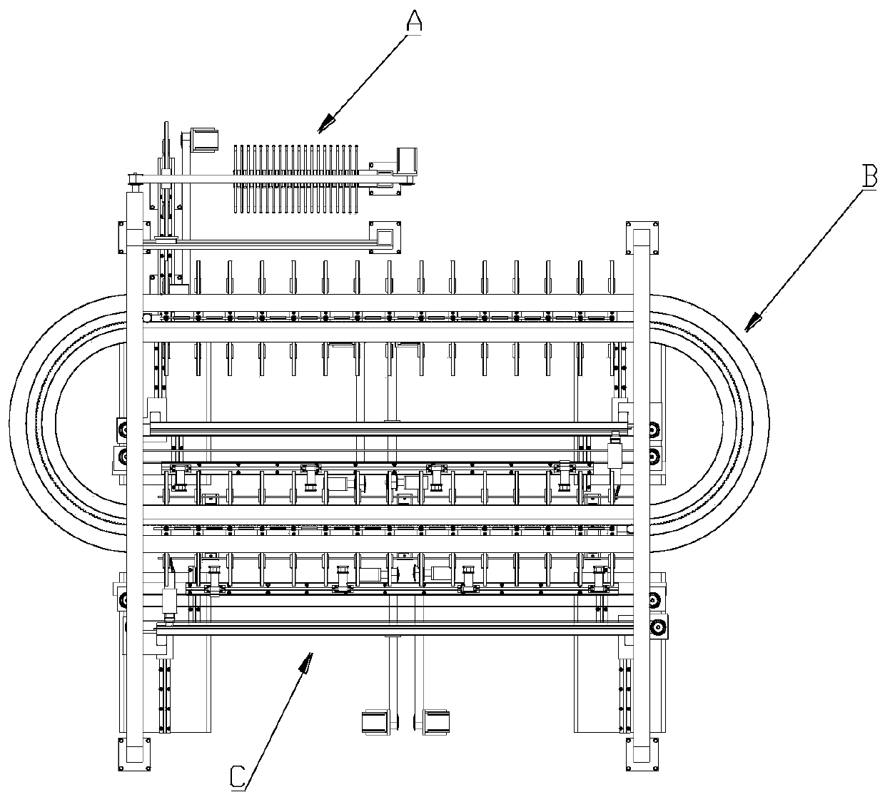 Steel reinforcement cage production equipment