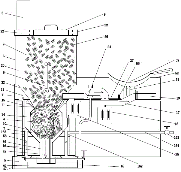 Biomass gasification stove