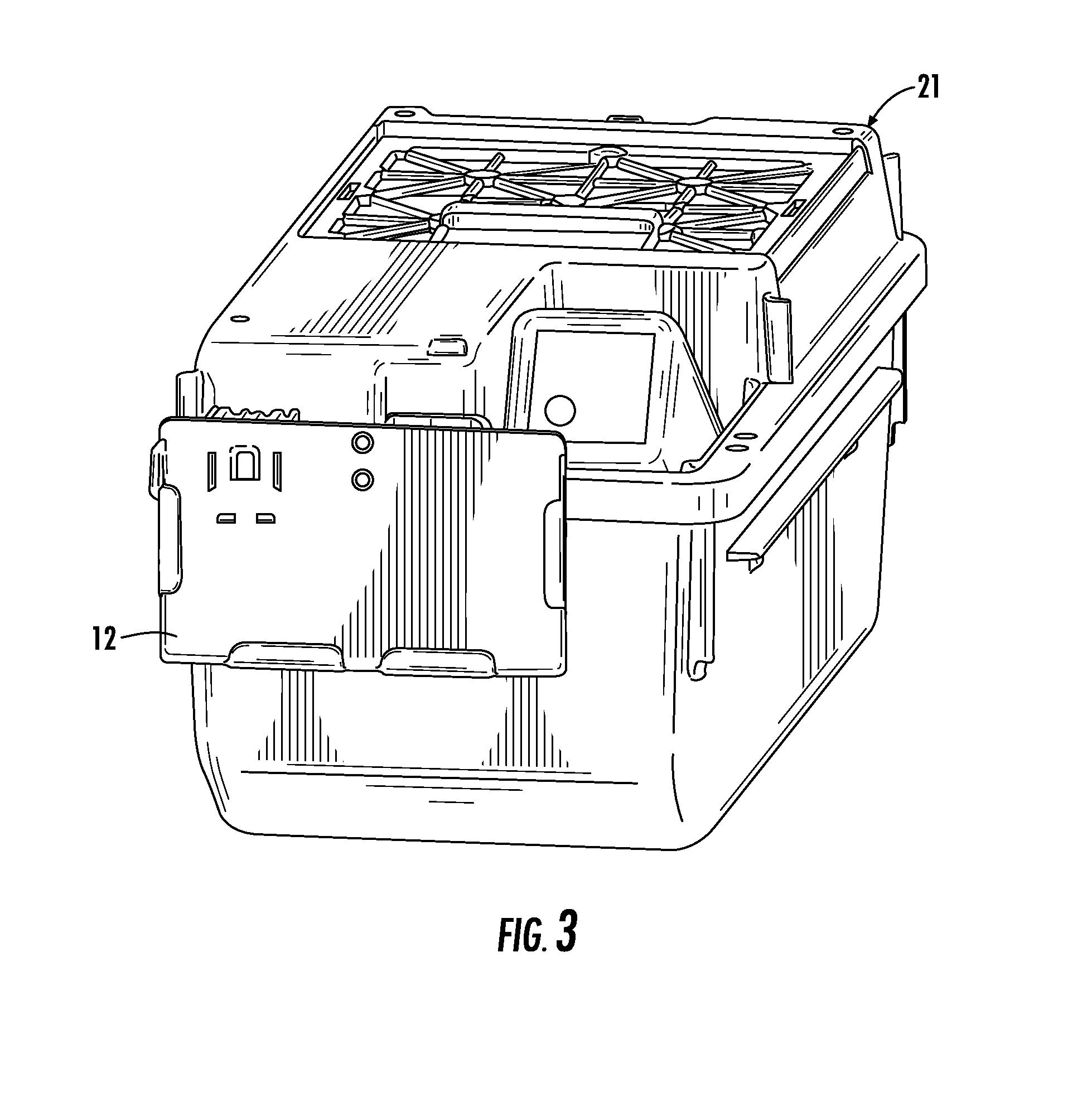 Integrated RFID tag in a card holder, cage, lid, and rack for use with inventorying and tracking of cage occupants and equipment