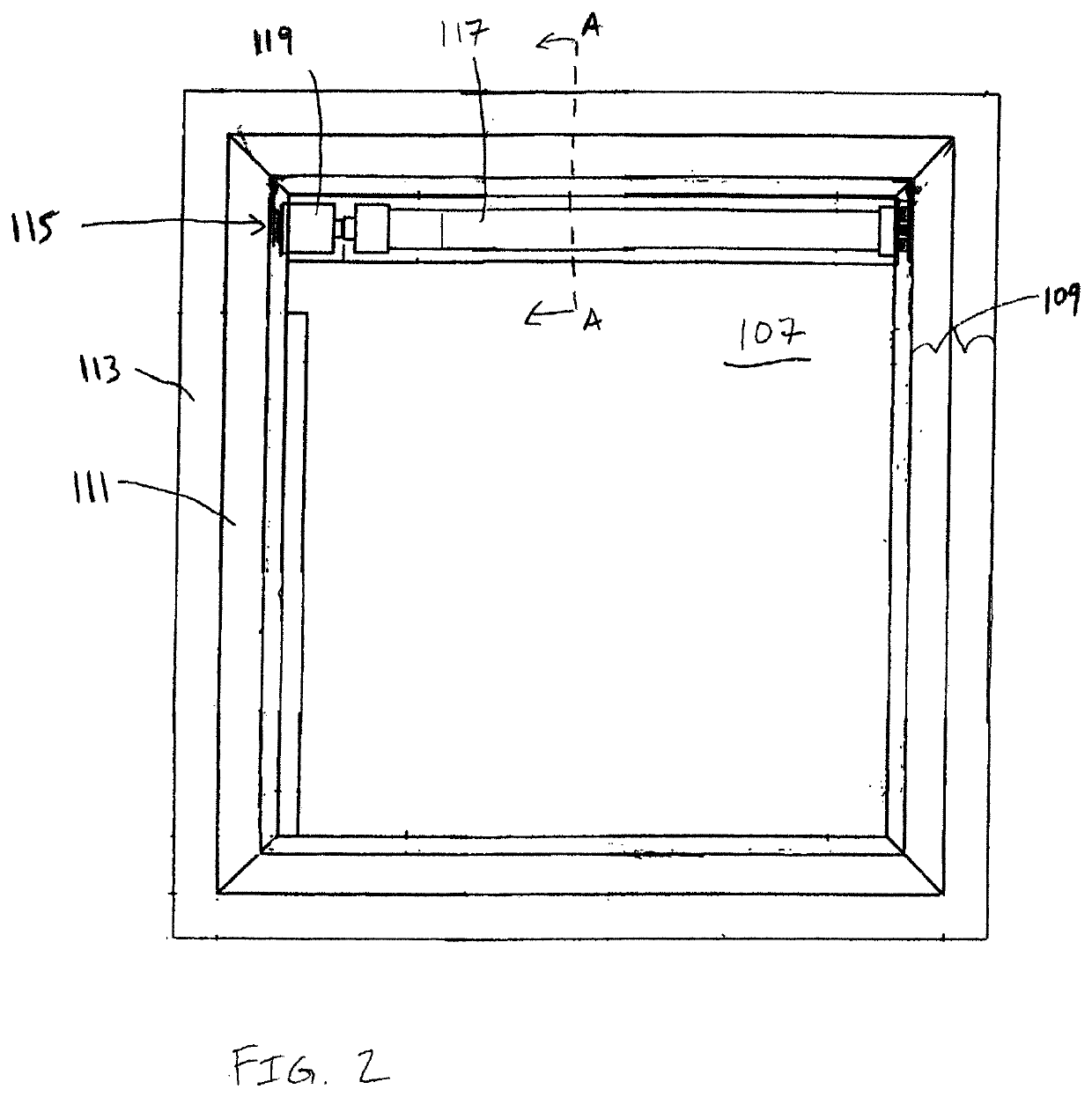 Visual security and environmental self adjusting window