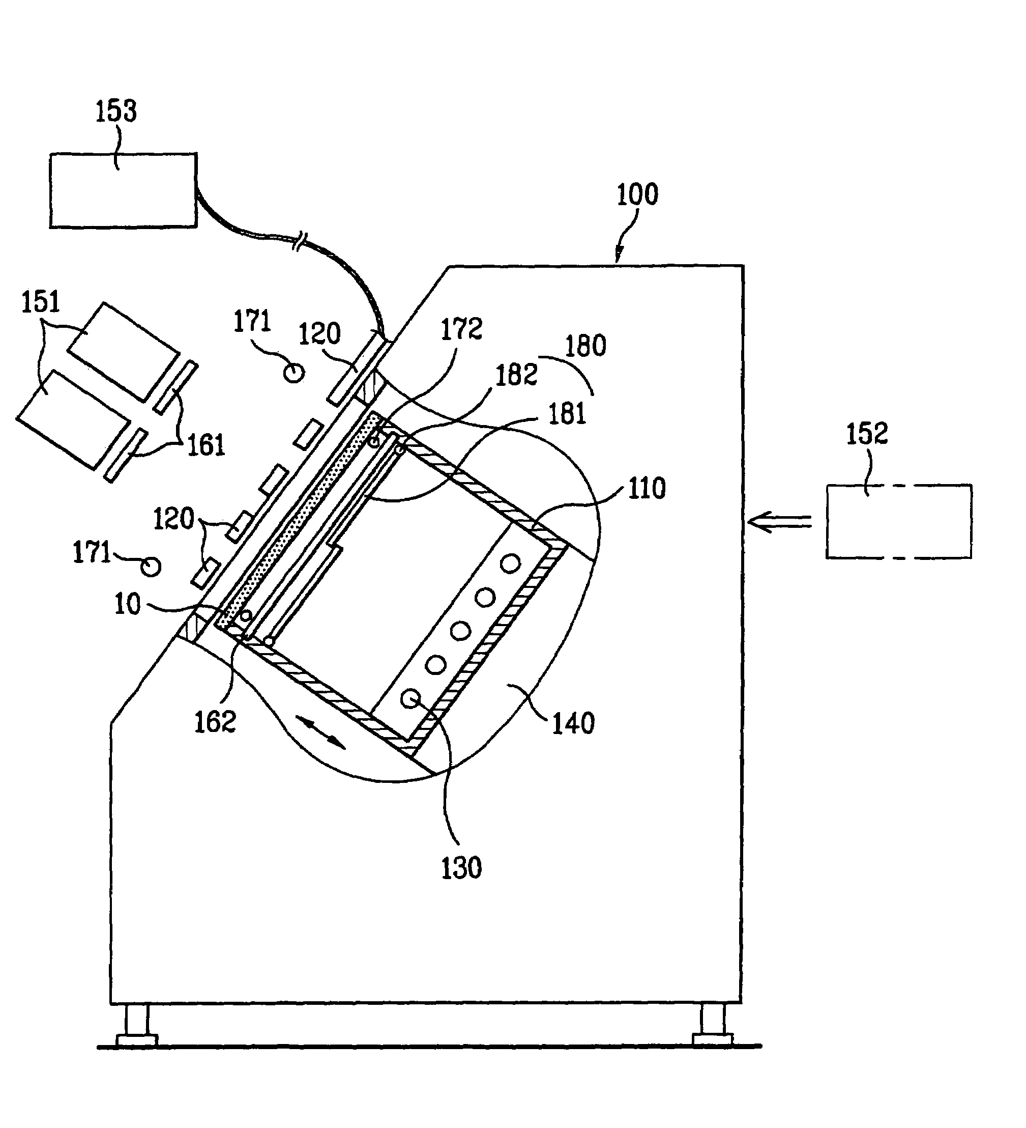 Apparatus and method for inspecting liquid crystal display