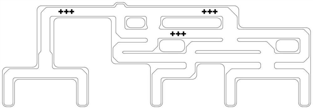 Debugging method for micro-strip power divider after laser welding and packaging