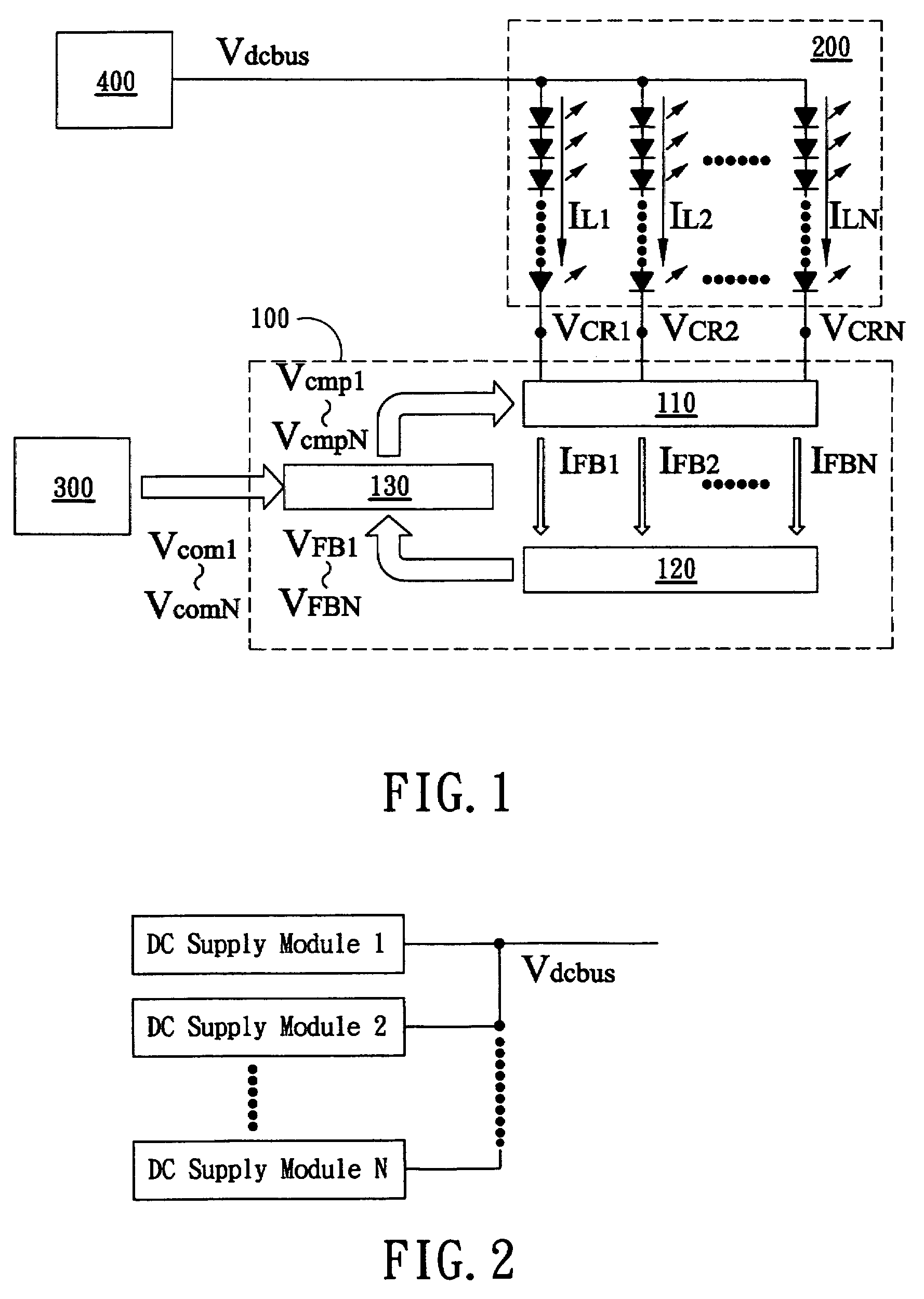 Driver and method for driving a semiconductor light emitting device array