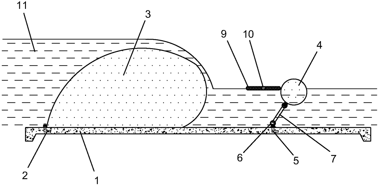 Special pollution cleaning device for river of rubber dam engineering and application method of special pollution cleaning device