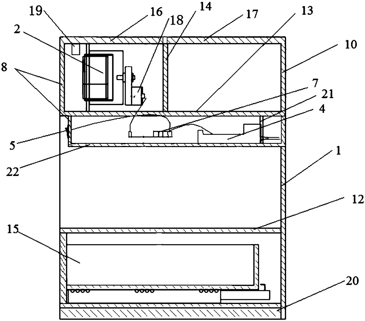 Intelligent bedside cabinet