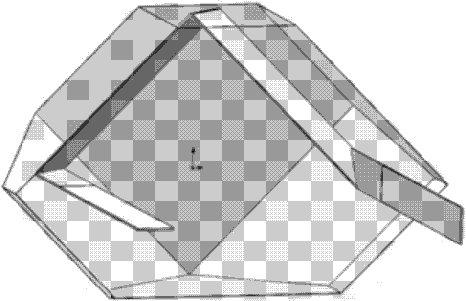 Laser for improving asymmetric light spot output