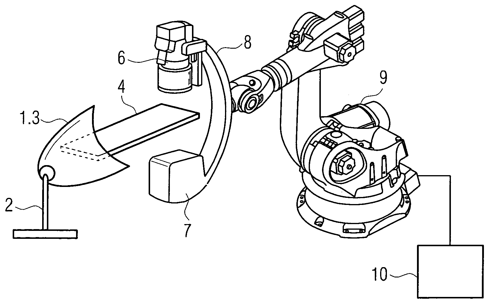 Collision protection device for a patient examination table of a medical x-ray device