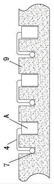 Composite type sacrificial anode for repairing reinforced concrete structures