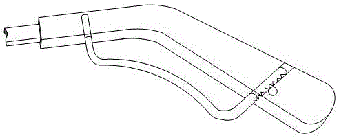 Spectacles frame structure applicable to movement process