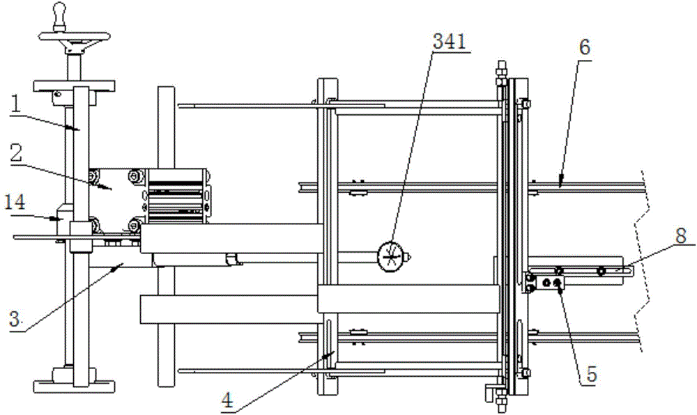 Box opening system for multi-specification paper box filling machine