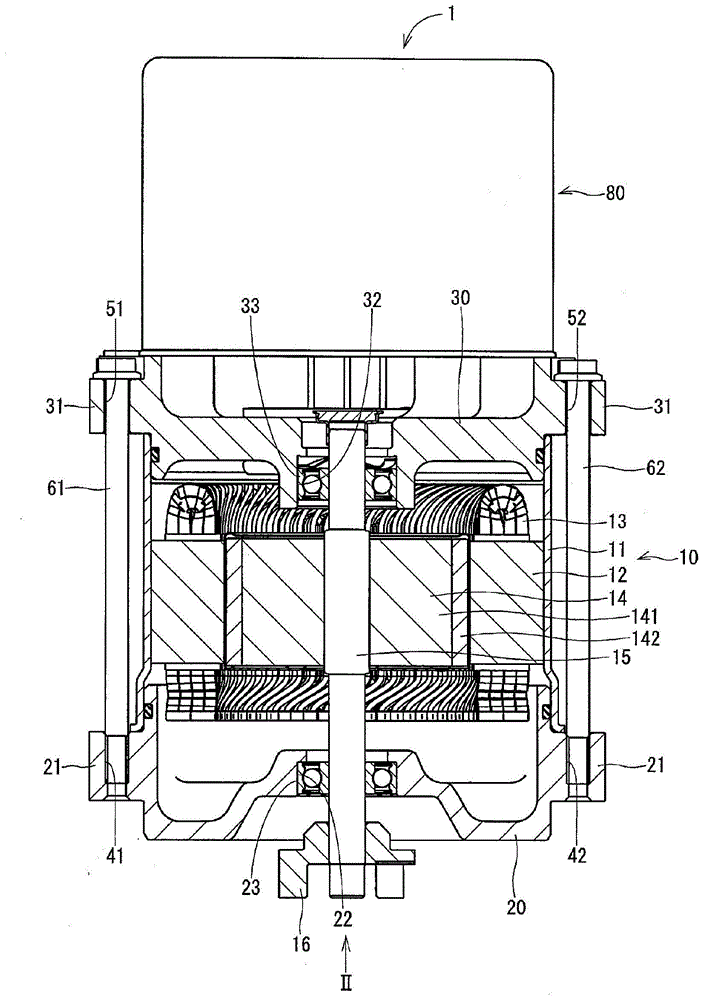 Rotating motors and electric power steering