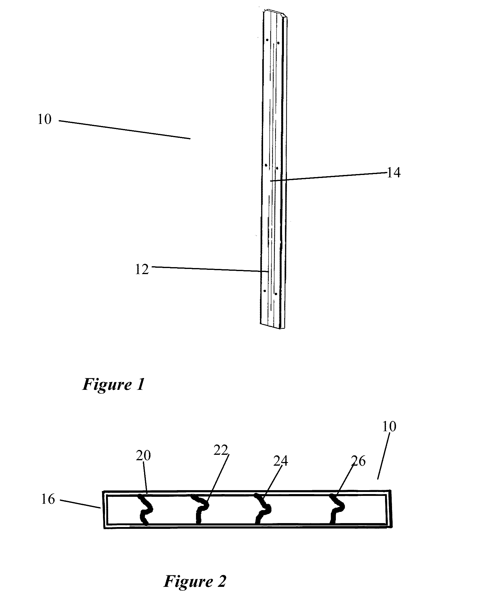 Plastic building material components