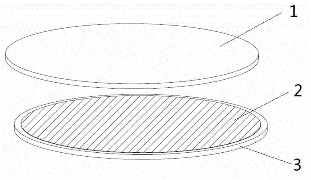 Wafer temporary bonding method