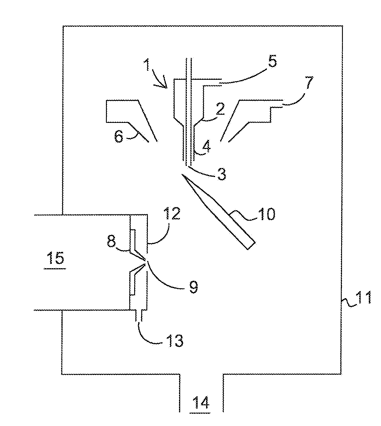 Atmospheric Pressure Ion Source By Interacting High Velocity Spray With A Target