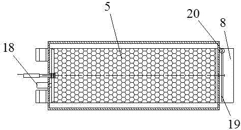 Coal preparation hydraulic support for top coal caving face