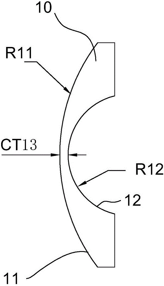 Eight-lens-sheet wide-angle camera lens unit