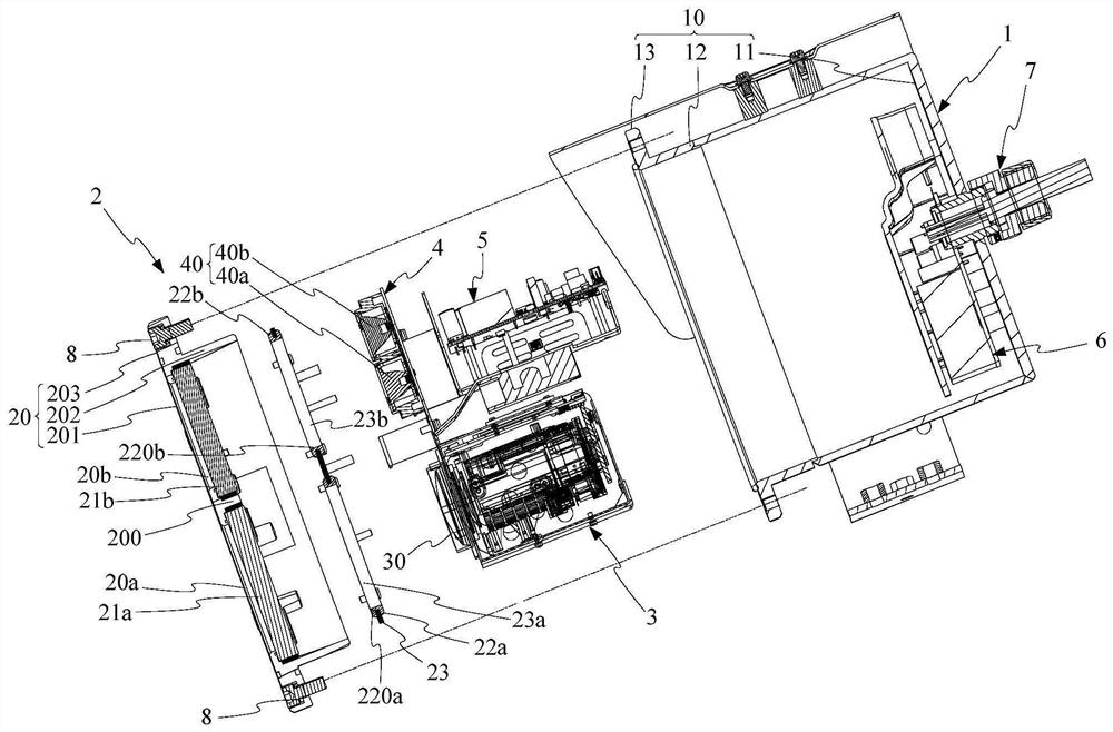 Cover assembly of camera, and camera