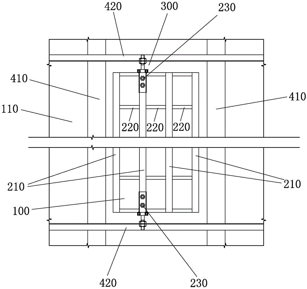 A stone secret door with a rotating shaft mechanism and its installation method