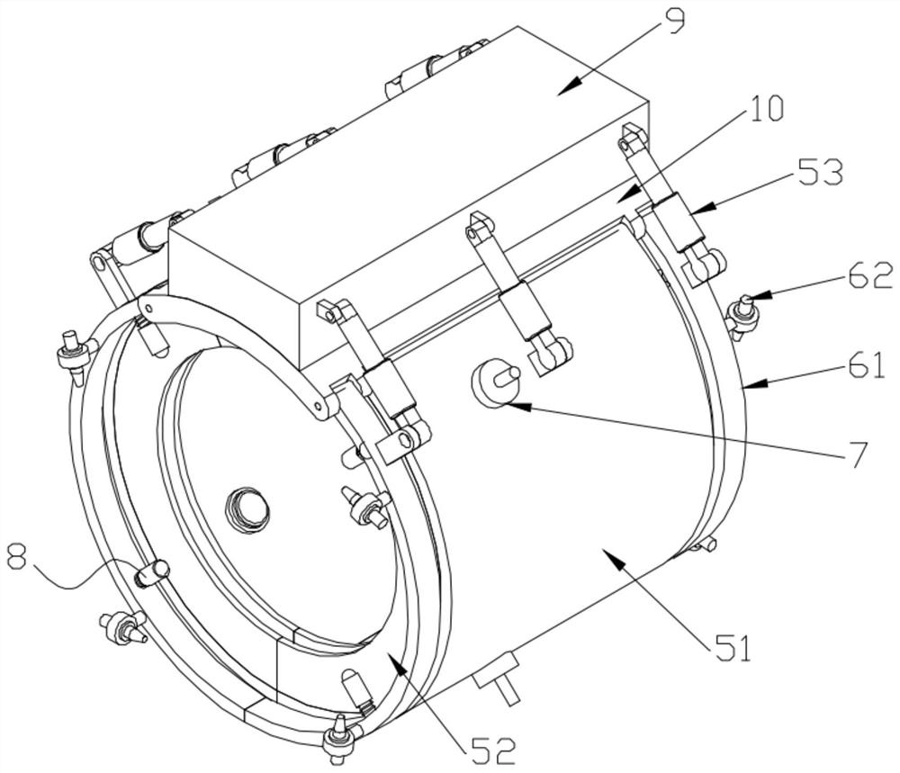 Underwater pipeline detection robot with cleaning function