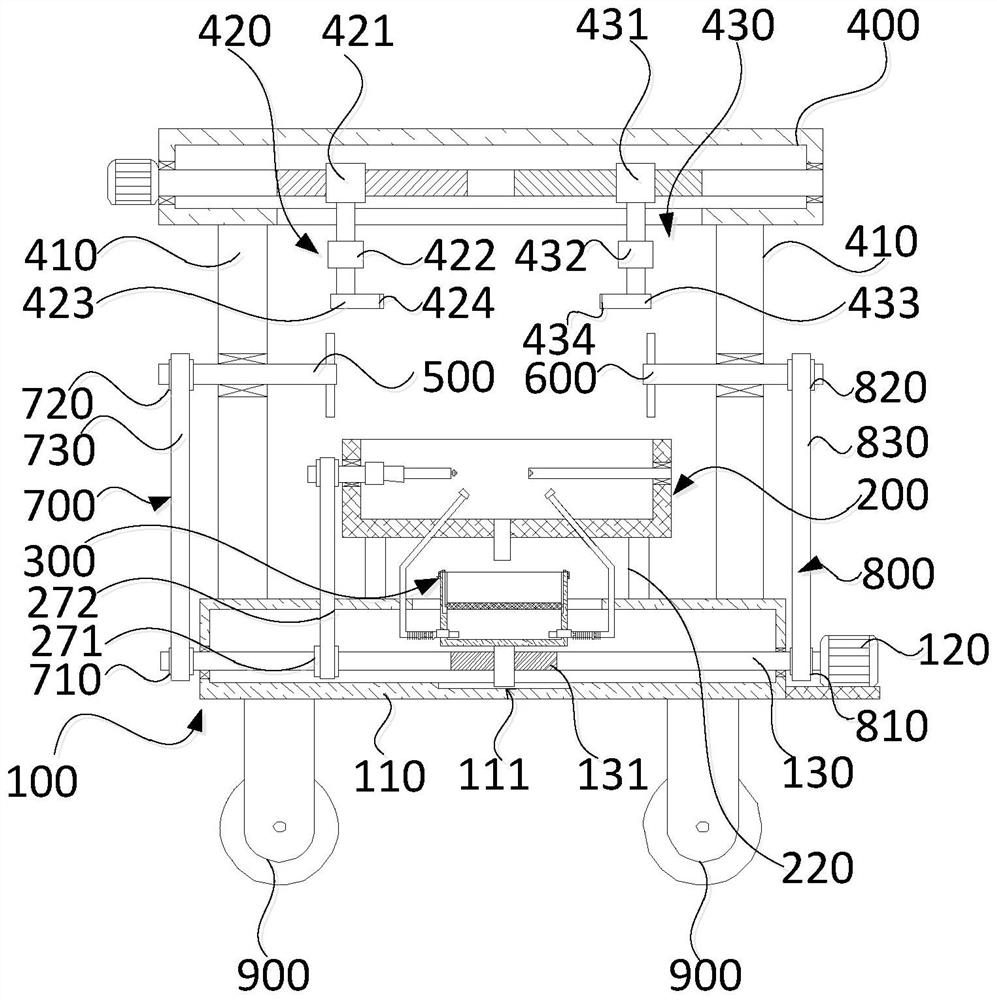 Impeller cleaning device