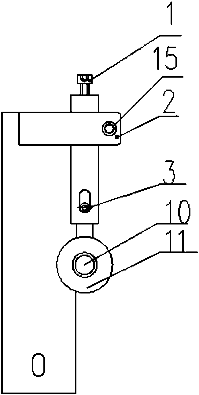 A fast adjustable pressing device