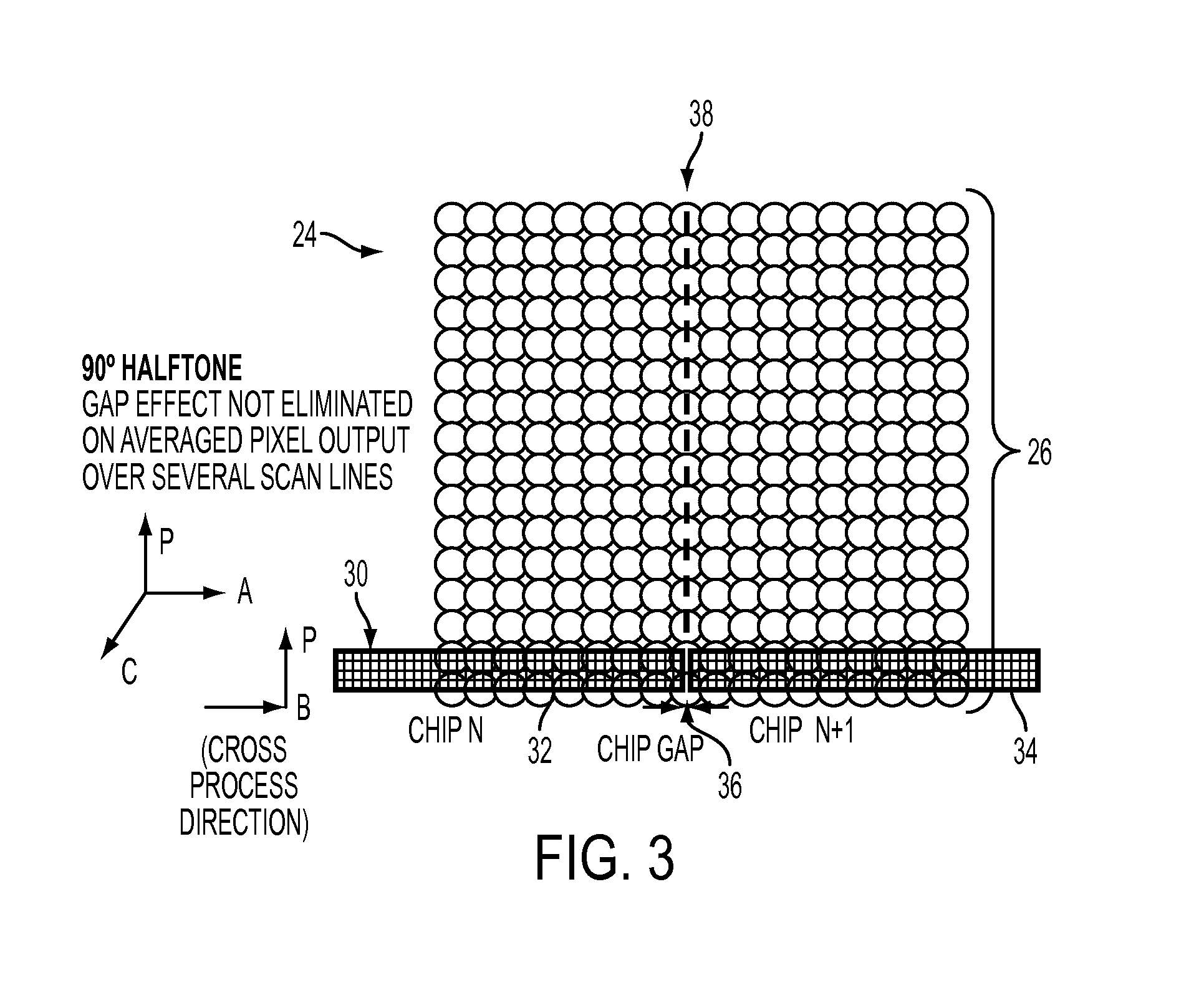 Method and system for minimizing non-uniformities in output images using halftone correction patches