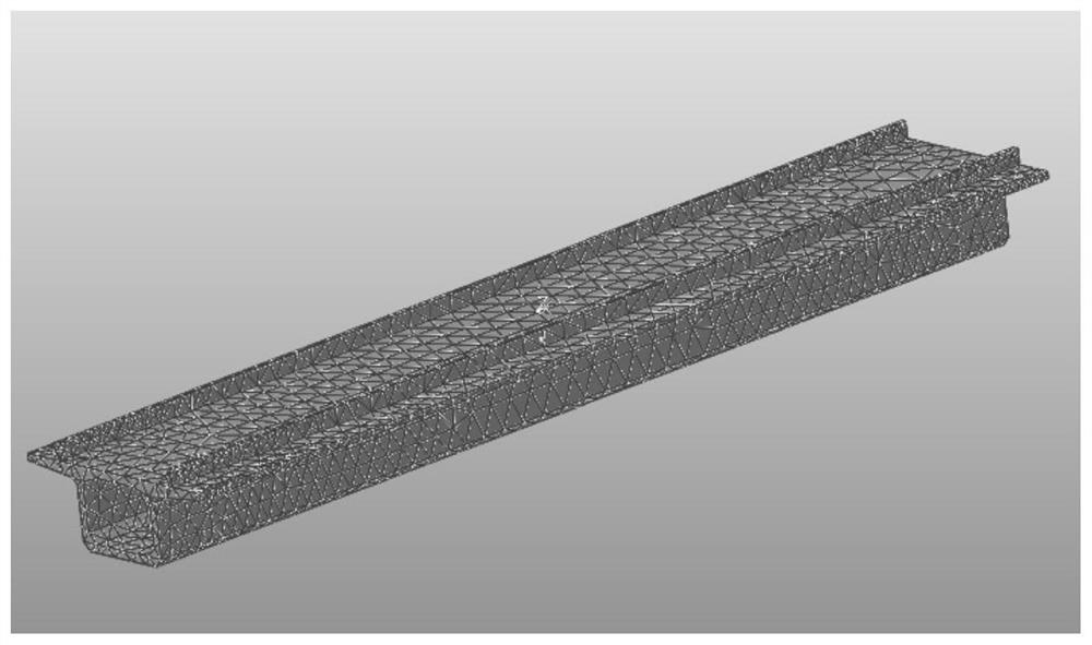 Construction method of ballast track-bridge dynamic coupling model