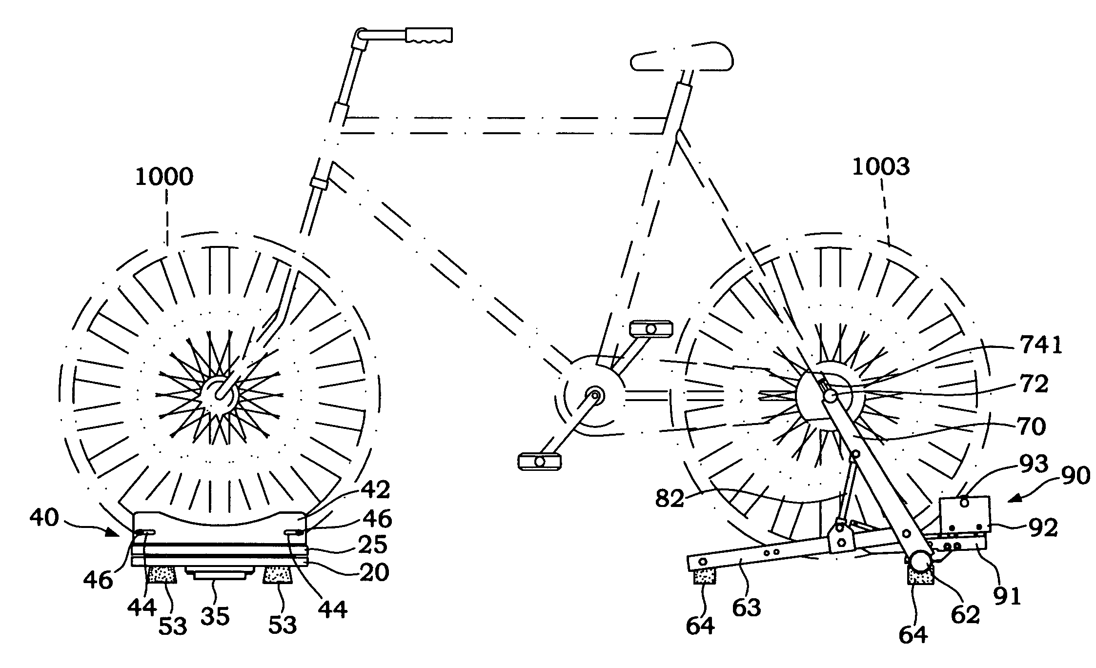 Virtual reality bicycle-training simulation platform