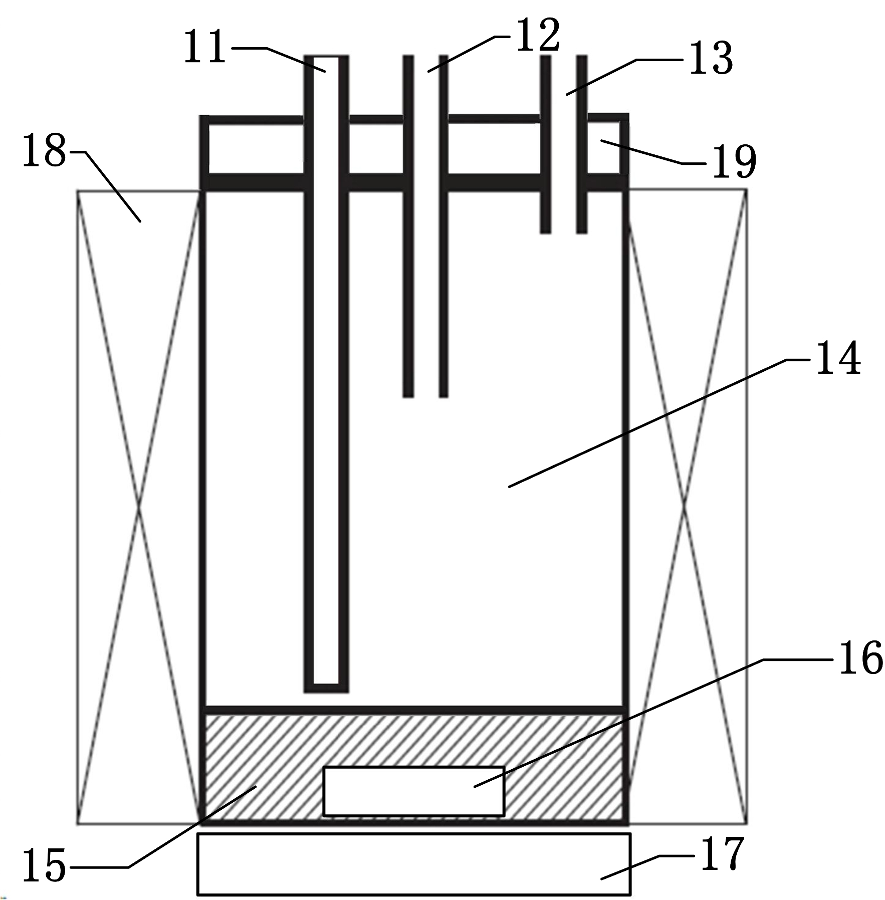 Preparation method and apparatus for rare earth element dopped gallium nitride powder material