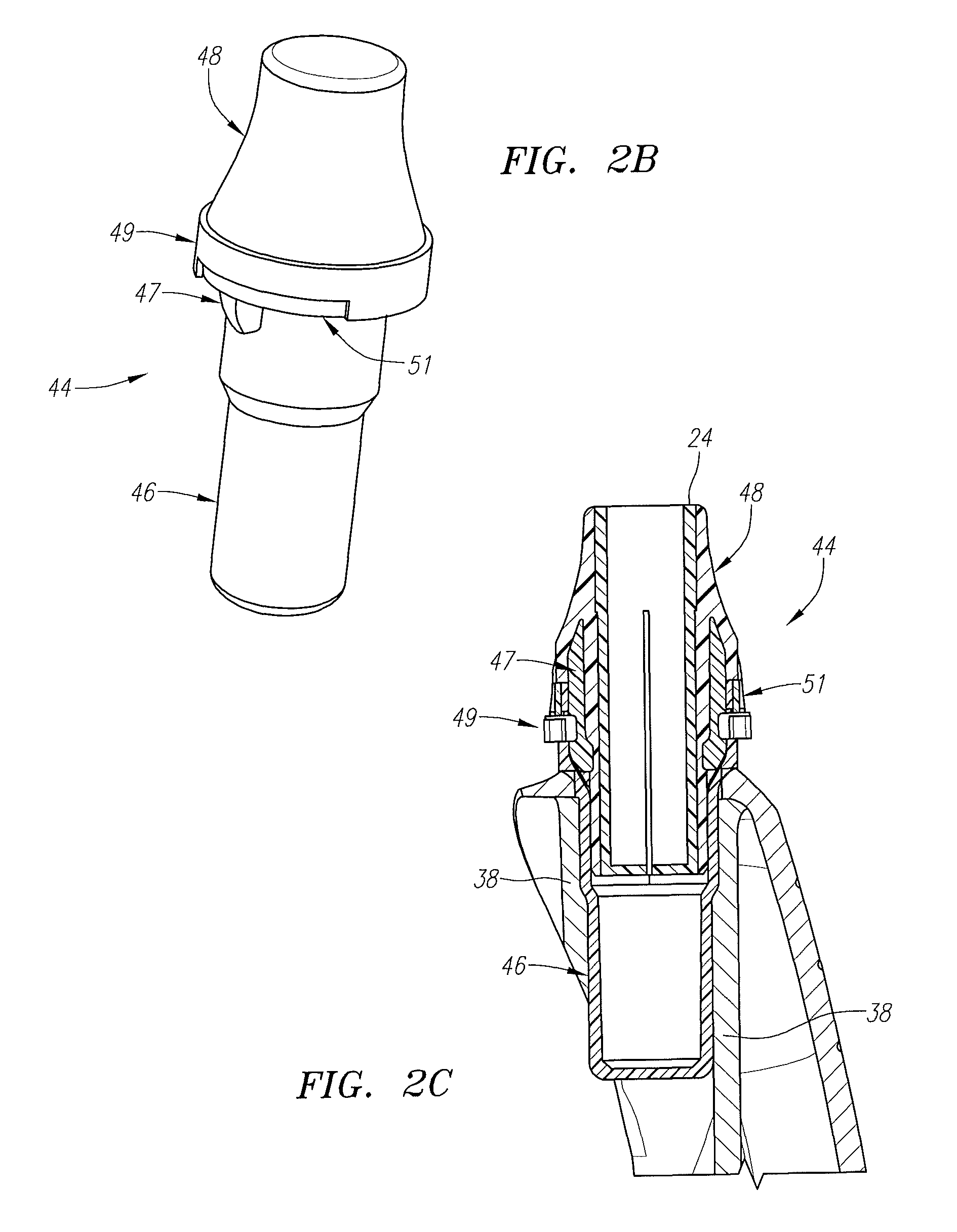 Connection assembly for a golf club