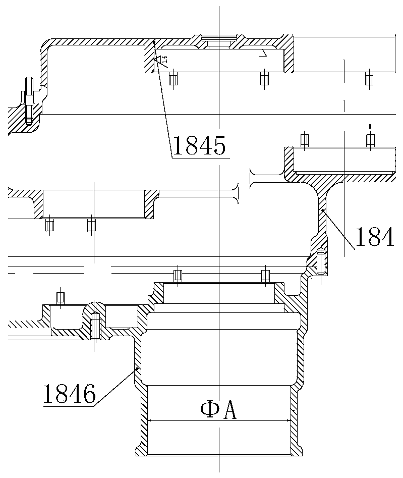 Method for repairing aviation weak-rigidity casing