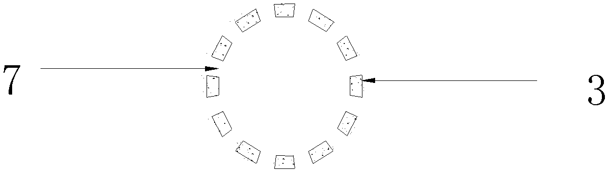 Circular self-seepage recharge well head assembly