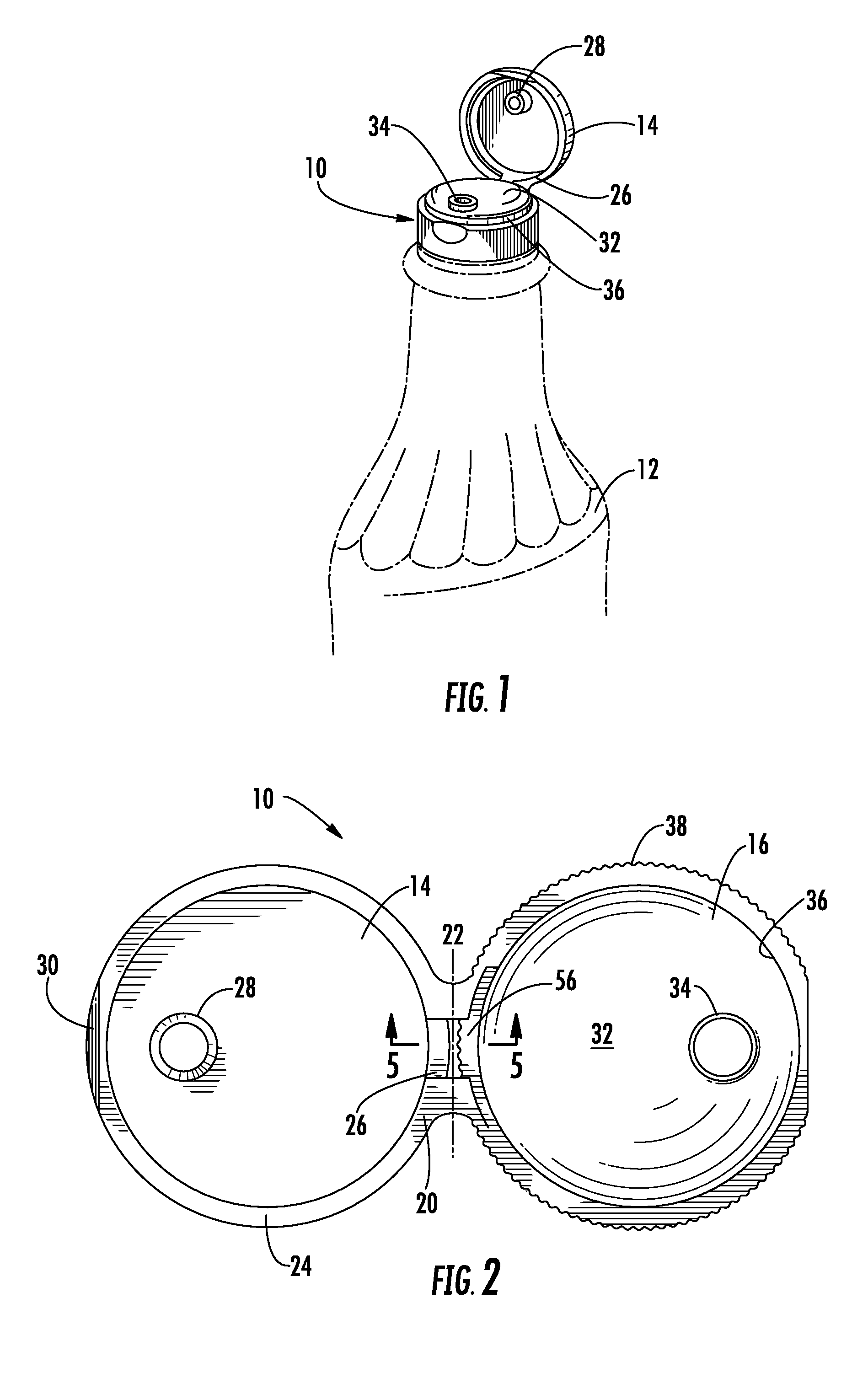 Dispensing closure with latch back