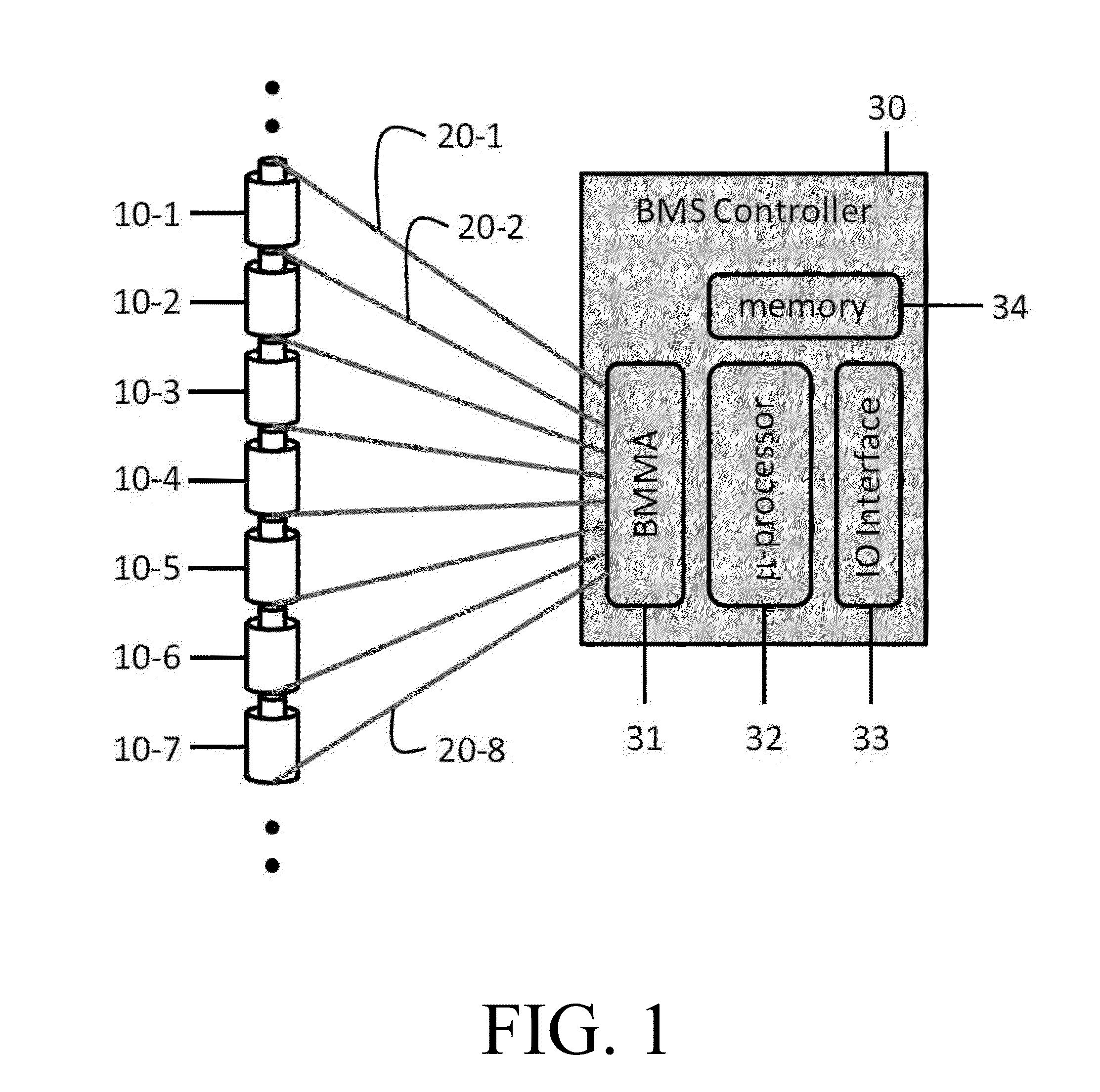 Fault tolerant wireless battery area network for a smart battery management system