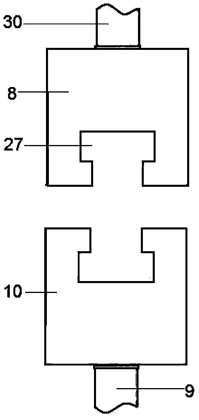 Hydrogen release testing device and method in material deformation process