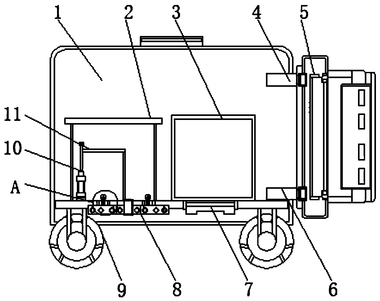 Novel intelligent control spraying vehicle