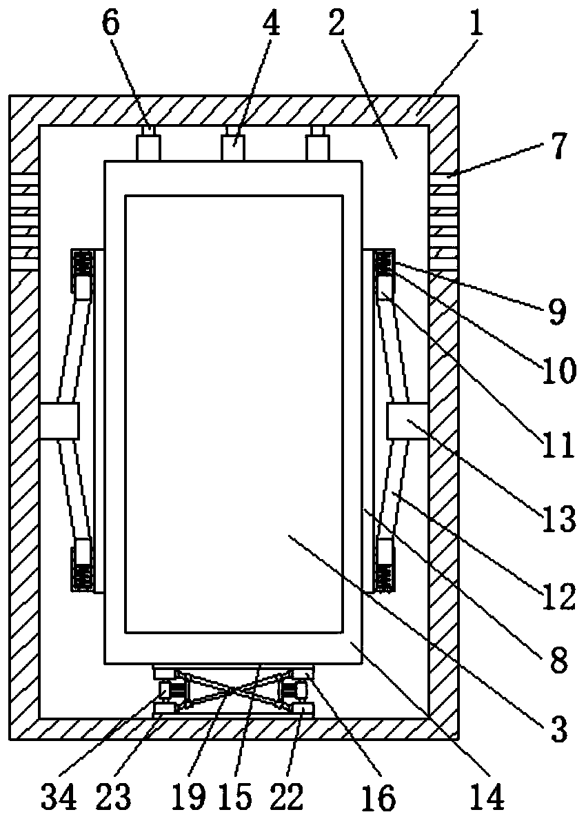 Charging pile testing device