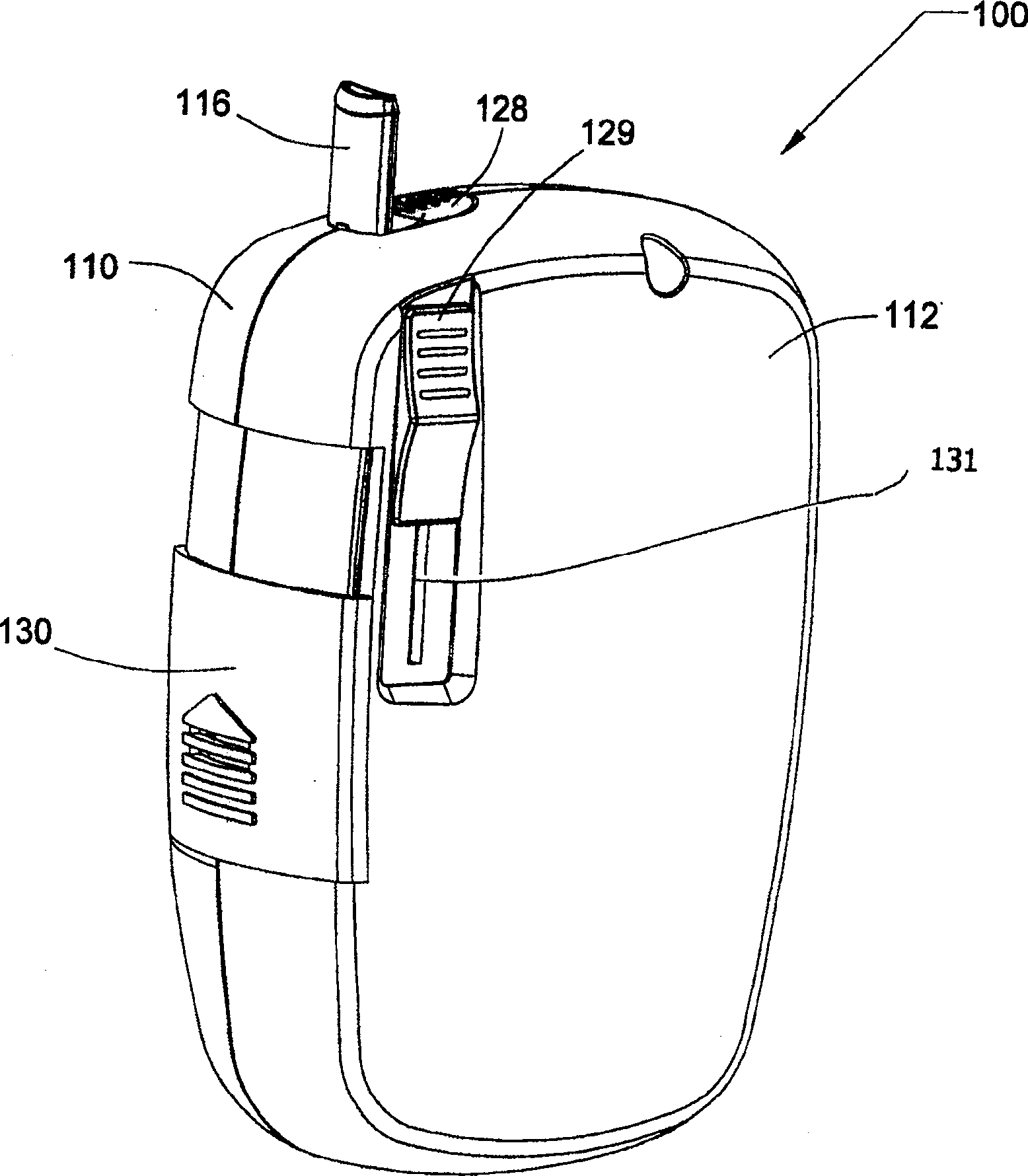 Portable minitype distillation inspirator and control method thereof