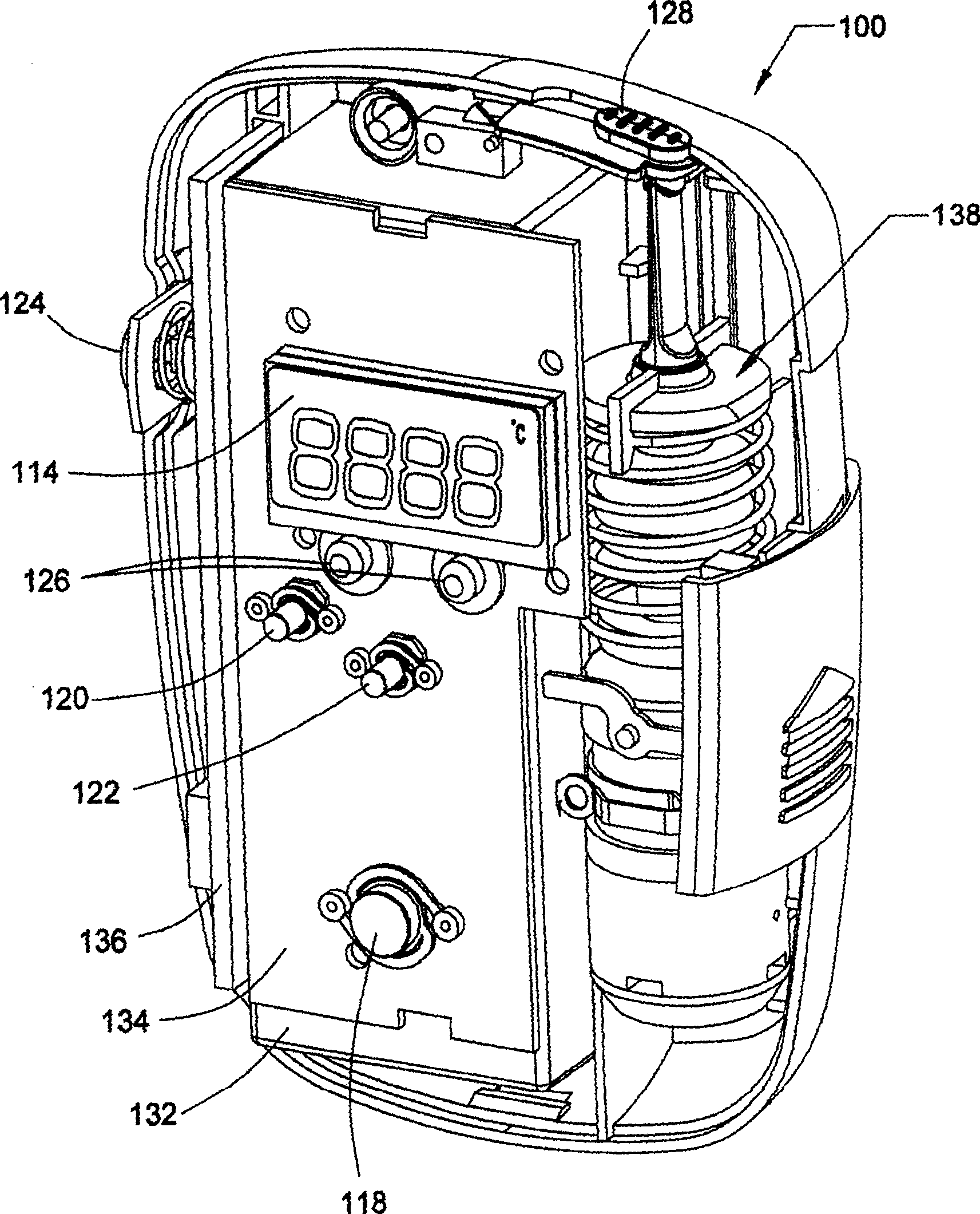 Portable minitype distillation inspirator and control method thereof