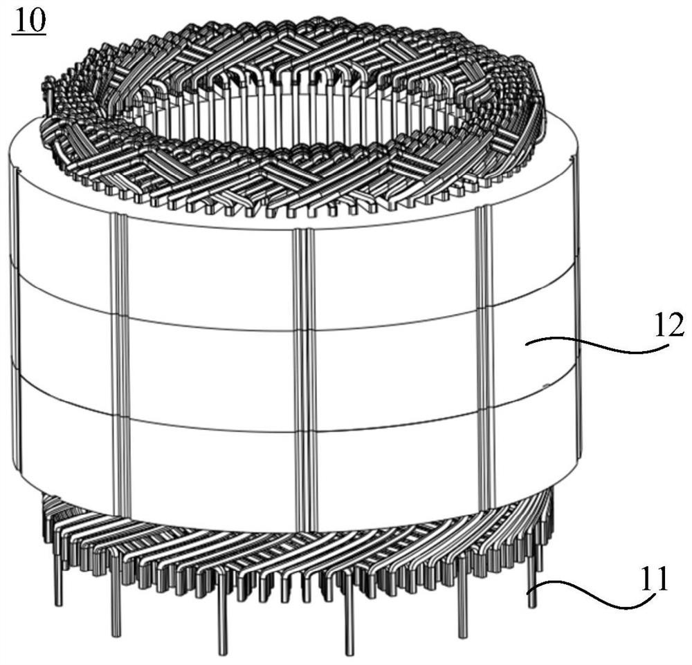 Multilayer head twisting device and head twisting machine